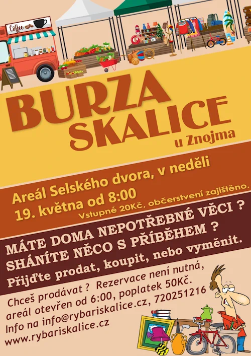 Burza Skalice KVĚTEN 2024