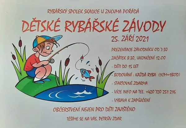 Detske rybarske zavody 2021